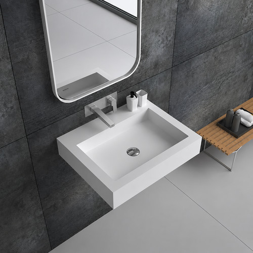 Wall hung bathroom basin sink - hung,