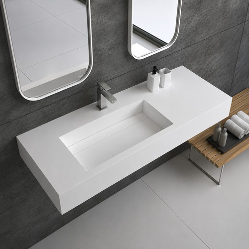 Wall hung bathroom basin - hung, sink
