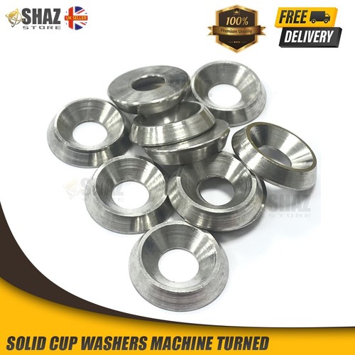 Solid cup washers - cup,