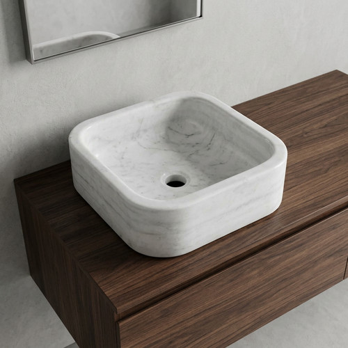 Solid marble countertop basin - solid,