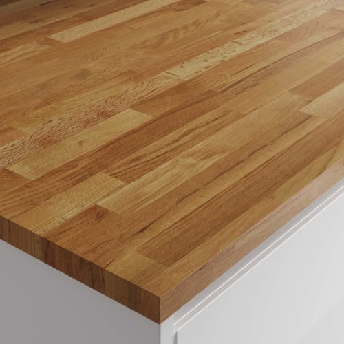 Rustic oak solid - wood, kitchen