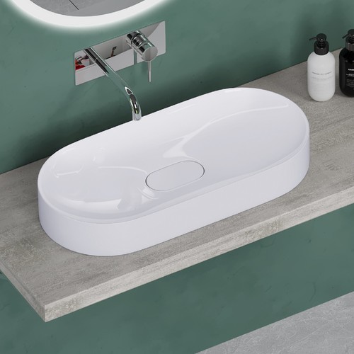 Bathroom countertop basin - countertop,